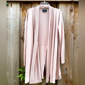 Long pink sweater from COA. Size medium. So soft ♥️